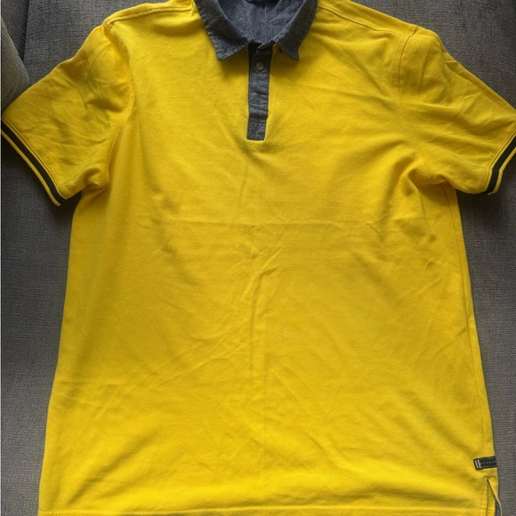 Sean John Vibrant Yellow Polo Shirt - Picture 2 of 2
